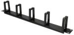 Extralink Organizator cabluri Extralink EX. 11564, 19inch, Black (EX.11564)