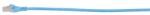 Extralink Patchcord Extralink EX. 6556, S/FTP, Cat6a, 1m, Blue (EX.6556) - flax