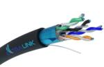 Extralink Cablu retea Extralink EX. 17092, Cat. 5e, F/UTP, 305m, Black (EX.17092) - flax