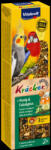 Vitakraft Kracker Dupla Rúd (méz, eukaliptusz) - kiegészítő eleség nagypapagáj részére (180g)