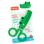  Fisher-Price Crocodile biztonsági olló 13 cm (GIM32100017)