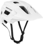 NEWTON CORSICA 55-58 MTB kerékpáros sisak, fehér/fekete, állítható napellenző, tekerőgombos állítás, 320 g NEWTON Bicikli alkatrészek Kerékpáros ruházat Kerékpáros sisakok