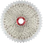 SUNRACE MX8 11 sebességes MTB kazetta 11-46 fog, Shimano kompatibilis, ezüst (dobozos) SUNRACE Bicikli alkatrészek Kerékpár alkatrészek Kerékpár kazetták