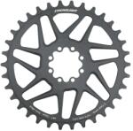 Stronglight MONO 34T VTT közvetlen rögzítésű lánctányér 8 furattal SRAM X01-XX1-hez, alu HT3, fekete, 12 sebességes, Narrow Wide (3mm eltolt) STRONGLIGHT Bicikli alkatrészek Kerékpár alkatrészek Kerékpár lánctány