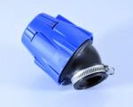 Polini Kék légszűrőház - 30°-os, Ø32 mm Polini Motor alkatrészek Légszűrők Légszűrők (tuning, univerzális)