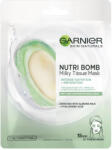 Garnier Skin Naturals Textil Maszk Nutribomb Almond 28 g (3600542319553)