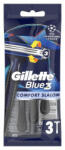 Gillette Blue3 Comfort eldobható borotva 3 db Slalom (7702018547319)