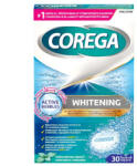 Corega Whitening antibakteriális hatású műfogsortisztító tabletta 30 db (5054563287847)