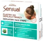 JOANNA Sensual Szőrtelenítő gyantacsík arcra aloe verával - 6x2 db (5901018013905)