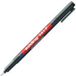 edding Marker permanent, OHP, 0, 6 mm, EDDING "141 F", negru