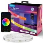 Govee RGBIC Wi-Fi + Bluetooth LED szalagfények védőbevonattal (10M) Hang + Wifi + Bluetooth vezérlés (GOVH612C)