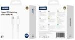 Jellico B1 USB-C - Lightning PD 20W 2M fehér kábel