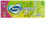 Zewa Deluxe papírzsebkendő 3 rétegű 10x10 db Camomile Comfort (7322540098846)