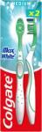 Colgate fogkefe 2db Max White Medium közepes sörtékkel