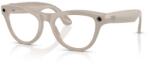 Ray-Ban Ochelari Smart Ray-Ban Meta Skyler Gen1, Marime M, 32GB, 12MP, 5 microfoane, Difuzoare, Wi-Fi, Meta AI, Standard, Clear-Saphire Transitions, Shiny Chalky Gray (RW40106700/MF)