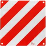 LAMPA Lámpa Fényvisszaverő tábla / felirat 50 × 50 cm standard E - alumínium / piros és fehér / Olaszország