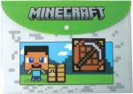 GIM Dosar cu capsa GIM Minecraft - Chibi, A4 (316-04580)
