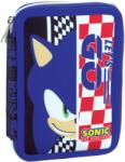 GIM Neceser cu accesorii GIM Sonic - Lets Go, 2 fermoare (334-89100) Penar