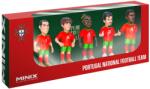 MINIX Set de figurine Minix - Echipa Națională Portugalia, 5 bucăți, 7 cm (23677) Figurina