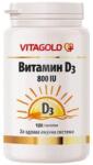 Vitagold Vitamina D3, 800 IU, 120 comprimate, Vitagold