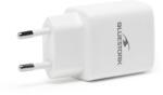 Bluestork Мрежово зарядно устройство Bluestork - PW-30-CA (USB-C, USB-A, 30W, бяло) (PW-30-CA)