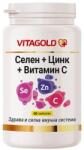 Vitagold Seleniu + Zinc + Vitamina C, 60 capsule, Vitagold