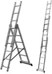 WERNER ALUSTAND Multifunkciós létra (lépcsőfunkcióval, alumínium, 3x7 fokos) (WERNER 3X7)