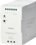 ORNO Sursă de alimentare industrială pentru șină DIN, 24VDC, 4A, 96W, carcasă din plastic (O-OR-PSU-1672)