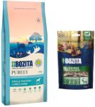 Purely 11kg Bozita Purely száraz kutyatáp+2x70g Meaty Bits jávorszarvas & kacsa kutyasnack ingyen