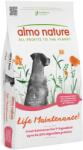 Almo Nature 2x12kg Almo Nature Life Maintenance Adult Large lazac & rizs száraz kutyatáp