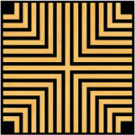 Leziter Akusztikus falpanel Deco V bambusz hatású 60x60x1, 8 cm (J01TF02-BAM) - geminiduo