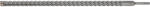 TOYA YT-42383 SDS Plus ütvefúrószár betonhoz/vasbetonhoz 25 x 600 mm (YT-42383)