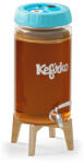 Kefirko kombucha fermentáló üveg, 4 literes (KOF-4000-BL-0400)