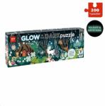 APLI Puzzle sötétben világító - Varázserdő 200 darabos