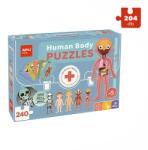 APLI Puzzle, fejlesztő - Emberi test 240 darabos