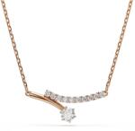 Swarovski lănțișor pentru femei placat cu aur zirconiu cubic MATRIX 9BY2-AKDZBK_10Y (5763823)