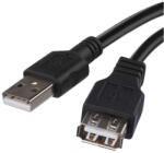 EMOS S70201 USB kábel 2.0 A - A/F csatlakozó 2m (S70201)