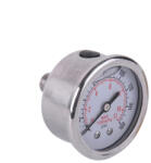 ProGarden manometru inox, 0-11bar, orizontal, FE1/4", lichid anti-vibratii