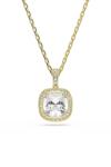 Swarovski lănțișor cu pandantiv pentru femei placat cu aur cristal Swarovski UNA 9BY2-AKDZ8I_10Y (5764761)