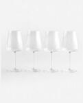 La Mania set de pahare cu picior pentru vin din sticlă de cristal 600 ml 99KK-SLUZWI_TSP (5905549437469) Pahar