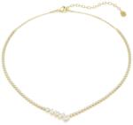 Swarovski női fém köbös cirkónium nyaklánc MESMERA - arany Univerzális méret
