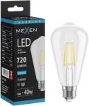 Mexen Vintis, LED izzószálas izzó E27, ST64, 6 W, hideg fehér 6500K, átlátszó, L152-E27-0665-00 (L152-E27-0665-00)