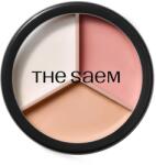 the SAEM Cover Perfection Triple Pot Concealer - 07 Pink Beige - Kontúrozó Korrektor 4.5g