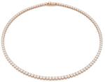 Swarovski női aranyozott köbös cirkónium nyaklánc MATRIX - arany Univerzális méret - answear - 109 990 Ft