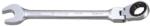 Hans Tools racsnis csillag-villás kulcs, csuklós 11mm CrV 1165FM11 (040201-0463)