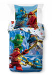 Brandmac Lego Ninjago Warriors gyerek, ovis ágyneműhuzat 100×135 cm, 40×60 cm (BRM025530) - kidsfashion