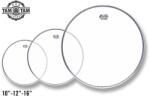 Remo Encore Ambassador Clear dobbőr szett ( 10"-12"-16" ) EN-1382-AMB-PP