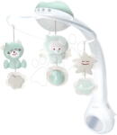 Infantino Zenélő kiságyforgó 3in1 Projector Musical Mobile Sage Infantino vetítővel és éjszakai fénnyel zöld 0 hó-tól (INF302049)