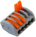 Commel oldható vezeték összekötő, 5-ös csatos 0.2-2.5 mm2, 32 A, 250V/4kV, 10 db