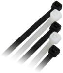 Commel gyorskötöző, kábelkötegelő 7.5 mm x 400 mm fehér, 25 db